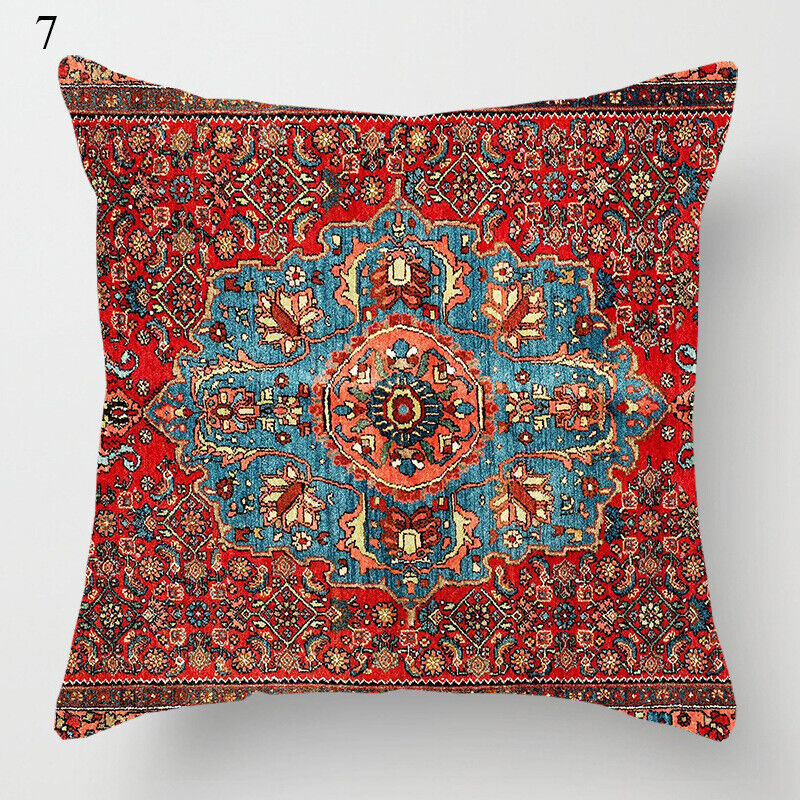 Ethnic Boho Mandala Print Throw Pillow Cover Sofa Pillow Cover Home Decor Home Line