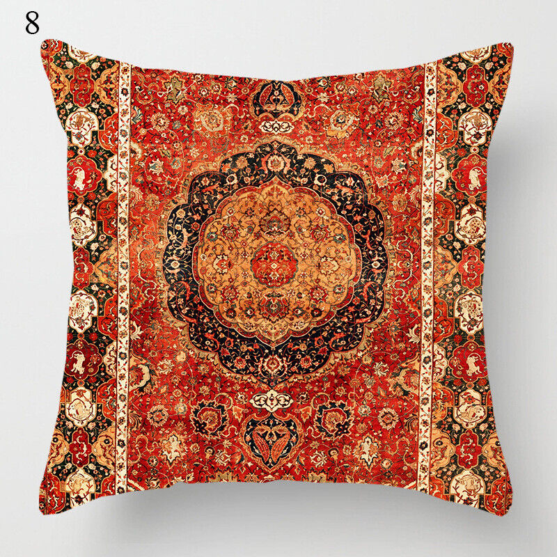 Ethnic Boho Mandala Print Throw Pillow Cover Sofa Pillow Cover Home Decor Home Line