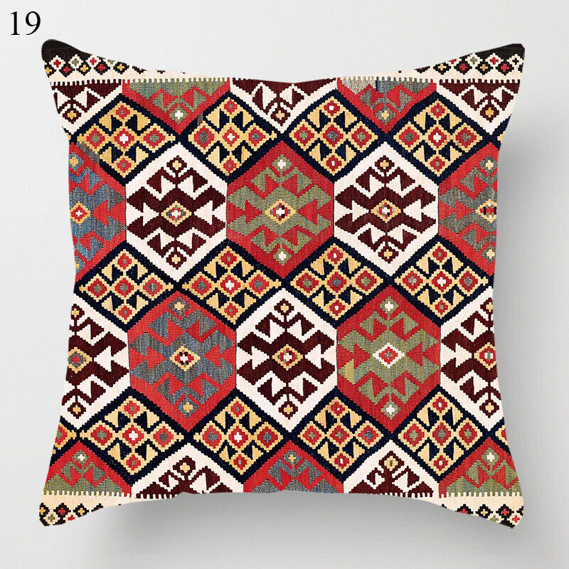 Ethnic Boho Mandala Print Throw Pillow Cover Sofa Pillow Cover Home Decor Home Line