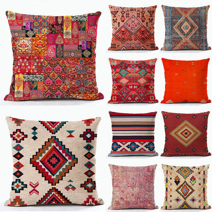 Ethnic Boho Mandala Print Throw Pillow Cover Sofa Pillow Cover Home Decor Home Line