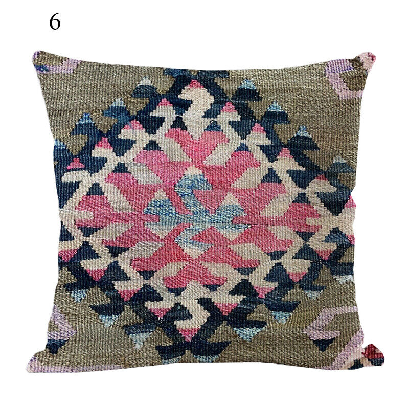 Ethnic Boho Mandala Print Throw Pillow Cover Sofa Pillow Cover Home Decor Home Line