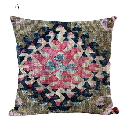 Ethnic Boho Mandala Print Throw Pillow Cover Sofa Pillow Cover Home Decor Home Line
