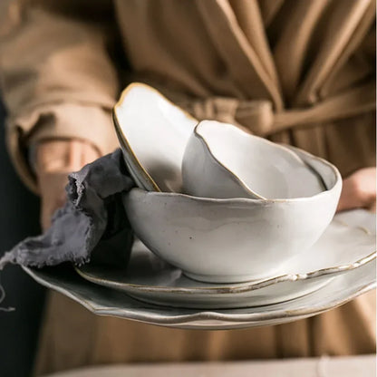 Sculpted Ceramic Dining Set - Image 4