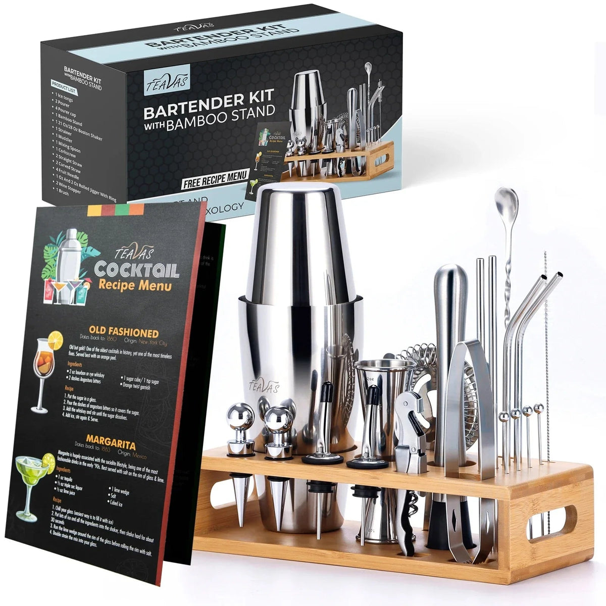 Shake & Stir Bartender Set - Image 3