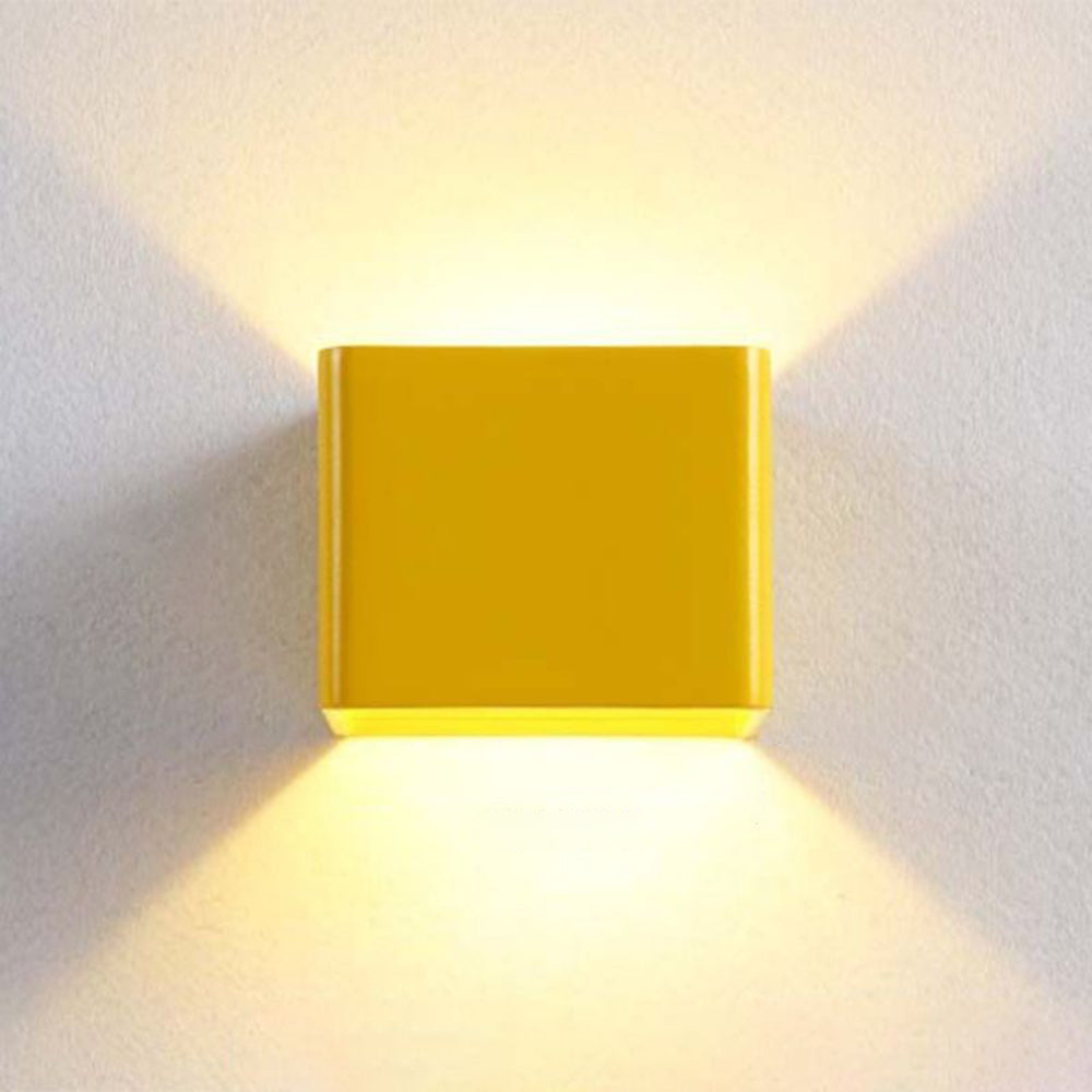 Moderne quadratische Wandleuchte