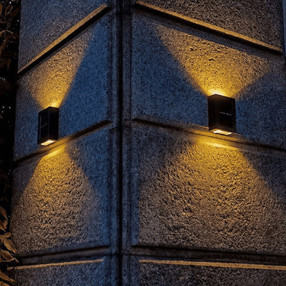 Drahtlose LED Solar Wandleuchten