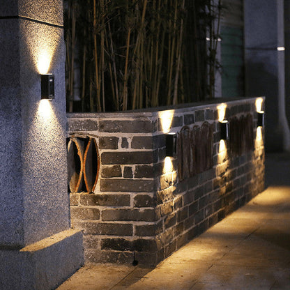 Drahtlose LED Solar Wandleuchten