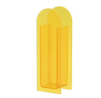 Transparenter Acrylblumenvasen